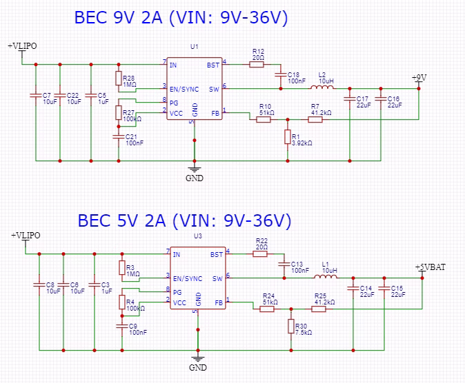 Power Regulator Schematic